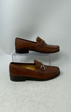 Load image into Gallery viewer, Cole Haan Mens Brown Leather Round Toe Slip-On Loafer Shoes Size 7M