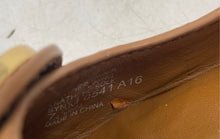Load image into Gallery viewer, Authentic Tory Burch Womens Amanda Brown Wedge Pump Heels Size 7.5M Damaged