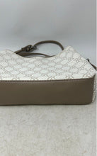 Load image into Gallery viewer, Nine West Womens Calandra White Light Brown Monogram Crossbody Bag With Wallet
