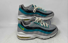 Load image into Gallery viewer, Nike Kids Air Max 95 Gray Green Black Lace-Up Low Top Sneaker Shoes Size 6.5Y
