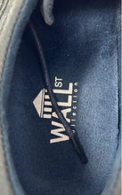 Load image into Gallery viewer, Wall ST Collection Mens Blue Leather Lace-Up Derby Dress Shoes Size 44