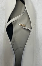 Load image into Gallery viewer, Zara Womens Taupe Leather Buckle Round Toe Ballet Flats Size EUR 41