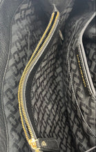Load image into Gallery viewer, Diane Von Furstenberg Womens Black Inner Pockets Shoulder Bag With Tag
