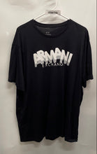 Load image into Gallery viewer, Armani Exchange Mens Black Short Sleeve Regular Fit Pullover T-Shirt Size XXL