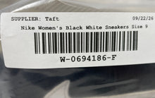 Load image into Gallery viewer, Nike Womens Court Royale 749867-010 Black White Lace-Up Sneaker Shoes Size 9