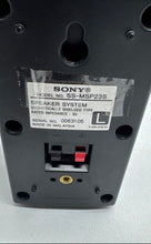 Load image into Gallery viewer, Sony SS-MSP23S Black Surround Sound Home Theater Speaker System Not Tested