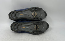 Load image into Gallery viewer, Specialized Mens Blue Black Body Geometry Hook & Loop Cycling Shoes Size 7.5
