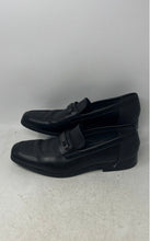 Load image into Gallery viewer, Calvin Klein Mens Jameson Black Leather Square Toe Slip-On Loafer Shoes Size 10