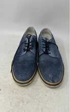 Load image into Gallery viewer, Kenneth Cole New York Mens Never Too Hype Su Blue Oxford Dress Shoes Size 9