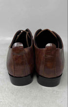 Load image into Gallery viewer, Unbranded Mens Brown Leather Lace-Up Low Top Oxford Dress Shoes Size EUR 47