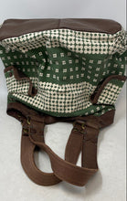 Load image into Gallery viewer, Lucky Brand Womens Green Floral Outer Pockets Double Handle Tote Handbag