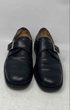 Load image into Gallery viewer, Pratesi Mens Black Leather Round Toe Monk Strap Dress Shoes Size EU 44