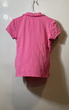 Load image into Gallery viewer, U.S. Polo Assn. Womens Pink Spread Collar Short Sleeve Polo Shirt Size Medium