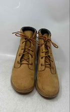 Load image into Gallery viewer, Timberland Womens Amston 6 Inch 8251A Brown Wedge Heel Ankle Boots Size 8.5