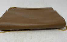 Load image into Gallery viewer, Susan Gail Womens Brown Inner Pockets Chain Strap Shoulder Bag