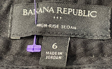 Load image into Gallery viewer, Banana Republic Womens Sloan Gray Pockets High-Rise Flat Front Dress Pants Sz 6