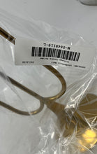 Load image into Gallery viewer, Vintage Gold Brass 3 Arm Stepped Candelabra Mid-Century Modern Candle Holder