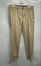 Load image into Gallery viewer, Tommy Hilfiger Mens Beige Flat Front Pockets Chino Pants Size 34x30