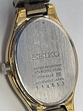 Load image into Gallery viewer, Seiko Women's V114-0AA0 Gold -Tone Solar Watch (NCL)