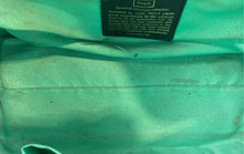 Load image into Gallery viewer, Authentic Tous Womens Black Dark Green Detachable Strap Satchel Purse Damaged