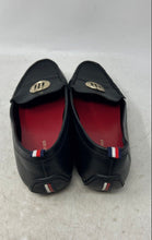 Load image into Gallery viewer, Tommy Hilfiger Mens Black Leather Slip-On Round Toe Loafer Shoes Size 8.5M