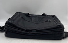 Load image into Gallery viewer, Authentic Tumi Unisex Black Detachable Strap Zipper Laptop Messenger Bag Stained