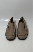 Load image into Gallery viewer, Tommy Hilfiger Womens Beige Leather Square Toe Slip-On Loafer Shoes Size 7.5