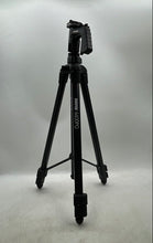 Load image into Gallery viewer, Sunpak Platinum Plus 6600PG Black Adjustable Three Leg Portable Tripod