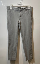 Load image into Gallery viewer, Banana Republic Womens Sloan Gray Flat Front Pockets Skinny Leg Dress Pants Sz 6