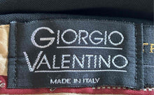 Load image into Gallery viewer, Giorgio Valentino Mens Black Pleated Front Regular Fit Dress Pants No Size