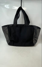 Load image into Gallery viewer, Coach Womens Fragrance Black Silver Glitter Double Handle Lined Tote Handbag
