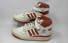 Load image into Gallery viewer, Adidas Womens Forum 84 High White Orange Adjustable Strap Sneaker Shoes Size 7