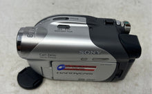 Load image into Gallery viewer, Sony Model DCR-DVD105 Silver 20x Optical Zoom Digital Video Camcorder Not Tested