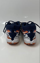 Load image into Gallery viewer, Nike Boys Alpha Menace 3 Shark Multicolor Lace-Up Football Cleats Size 3.5Y