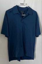 Load image into Gallery viewer, Brooks Brothers Mens Blue Cotton Short Sleeve Spread Collar Polo Shirt Size M