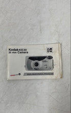 Load image into Gallery viewer, Kodak EasyLoad 35 KE30 Silver Black 29mm Point & Shoot Film Camera
