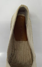Load image into Gallery viewer, Authentic Tory Burch Womens Beige Brown Flat Espadrille Shoes Size 7M Worn