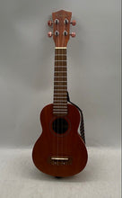 Load image into Gallery viewer, Kmise Musical Instrument KMU21S Brown Right-Handed 4 String Soprano Ukulele