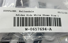 Load image into Gallery viewer, Adidas Boys Superstar 2 JI3988 White Hook And Loop Low Top Sneakers Shoes Size 1