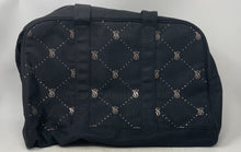Load image into Gallery viewer, Victoria's Secret Womens Black Rhinestone Diamante Shine Travel Duffle Bag W/Tag