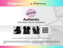 Load image into Gallery viewer, Authentic Tory Burch Womens Melrose Brown Suede Zip-Up Ankle Boots Sz 6M Damaged