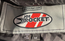 Load image into Gallery viewer, Joe Rocket Mens Black Long Sleeve Full-Zip Cropped Motorcycle Jacket Size Medium