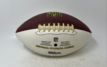Load image into Gallery viewer, Wilson NFL Autograph The Duke Brown White Leather Panel National League Football