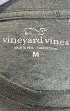 Load image into Gallery viewer, Vineyard Vines Mens Green Long Sleeve Crew Neck Pullover T-Shirt Size Medium