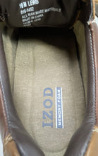 Load image into Gallery viewer, Izod Mens Lewis Brown Leather Round Toe Lace-Up Oxford Dress Shoes Size 10M