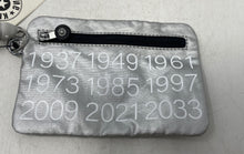 Load image into Gallery viewer, Kipling Womens Silver Outer Pockets Zipper Clutch Wallet With Tag