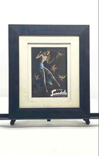Load image into Gallery viewer, French Advertisement For La Gaine Scandale Signed And Framed Decorative Poster