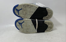Load image into Gallery viewer, Nike Kids Air Jordan 5 Retro 440889-140 White Blue Sneaker Shoes Size 1.5Y