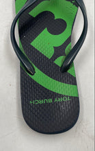 Load image into Gallery viewer, Authentic Tory Burch Womens Black Slip-On Flip-Flop Sandals Size 6/7 Worn