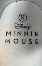 Load image into Gallery viewer, Disney Minnie Mouse Mens White Leather Lace-Up Low Top Sneaker Shoes Size 9